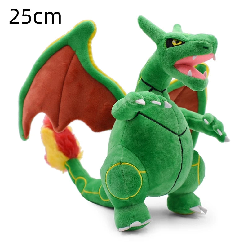 Pokemon Anime Figure Mega Evolution Charizard X Y Plush Toy Kawaii Charmander Stuffed Animal Peluche Doll Festival Gift