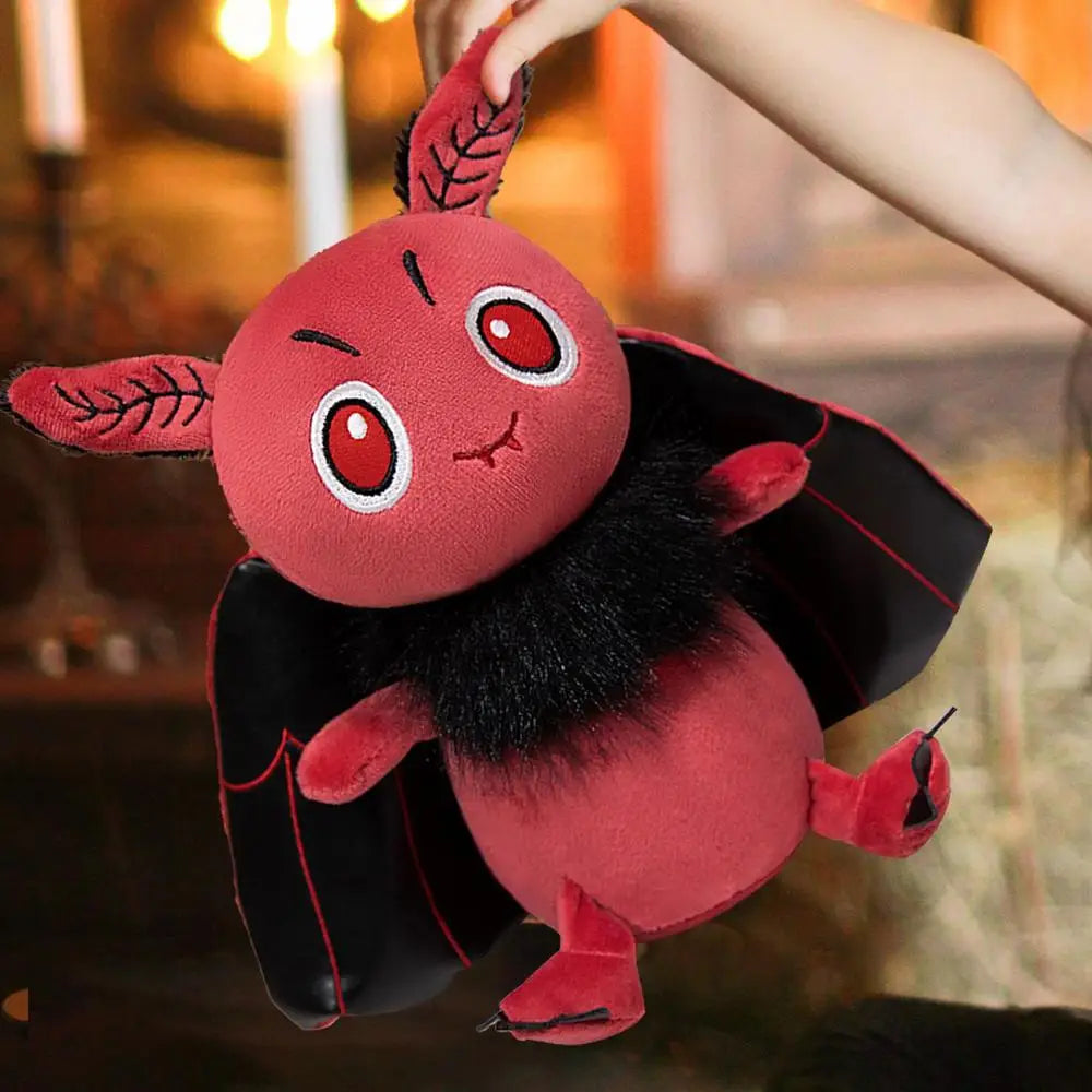 Stuffed Moth Soft Doll Plush Doll Toys 9.84inch Moth Plush Toys Stuffed Soft Cartoon Moth Doll Flying Moth Stuffed Animals