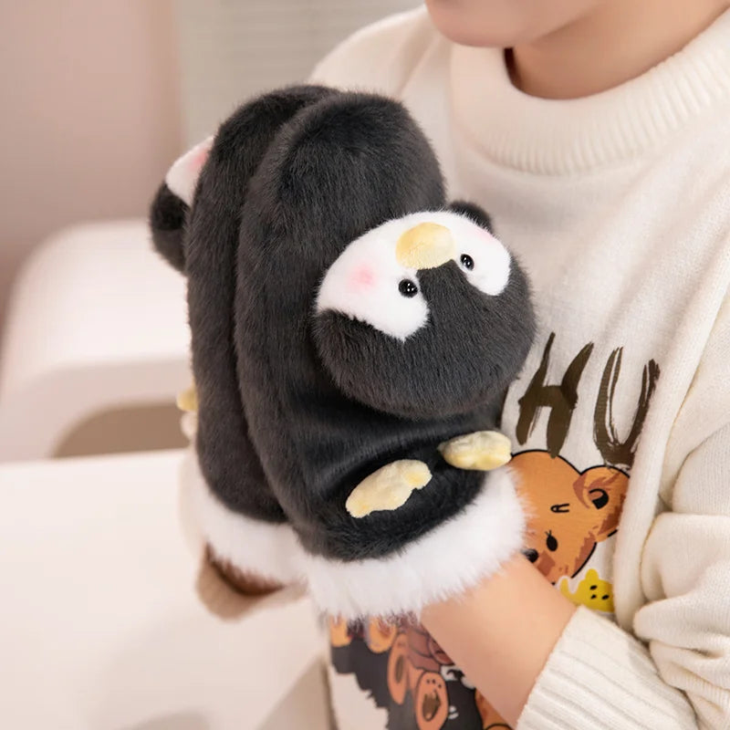 Capybara Plush Glove Penguin Peluche Toy KAPIBARA Lnternet Celebrity Cartoon Animals Gift