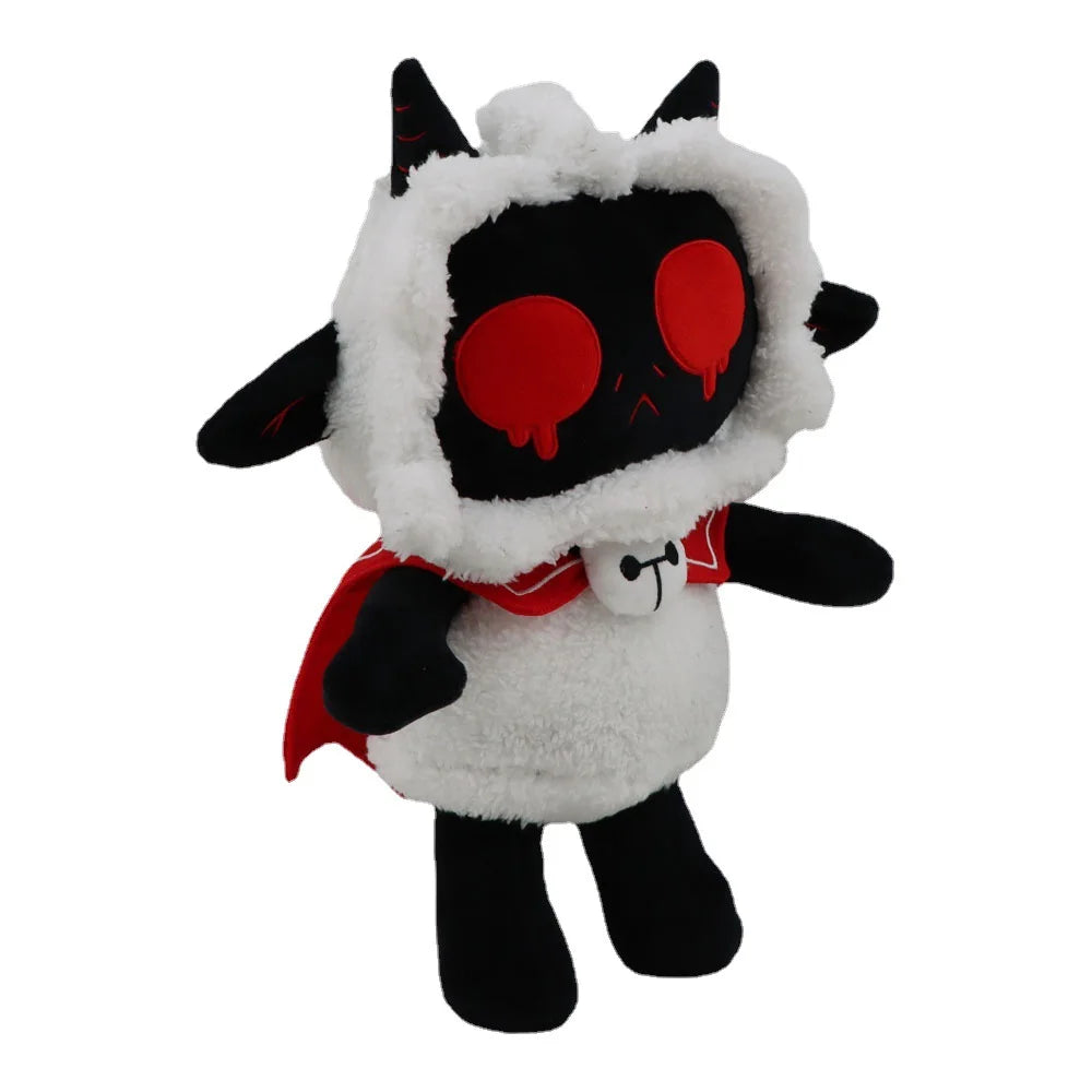 New Cult of the Lamb Plush Toy Soft Cute Sheep Lamb Plushies Game Toy Cartoon Animal Horror Plushie Doll for Kids Boy Girl Gift