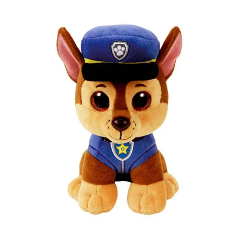 15cm Paw Patrol Cute Cartoon Dog Plush Dolls Soft Stuffed Plush Pendant Toys Chase Marshall Rocky Skye Rubble Child Gifts