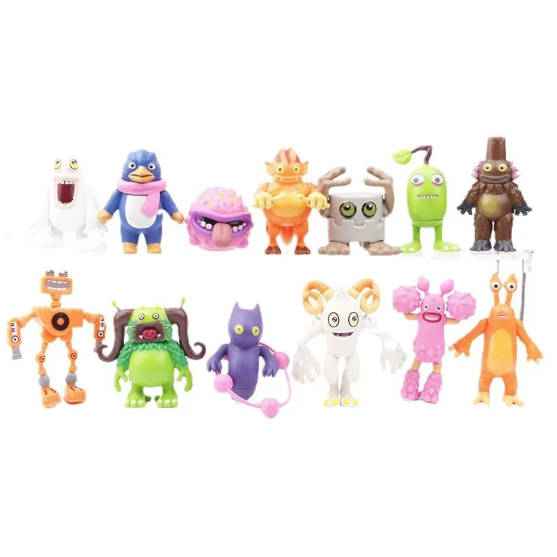 My Singing Monsters Wubbox Toys Cute Kawaii Cartoon Dolls Peluches New Year Christmas Kid Birthday Gift Toy