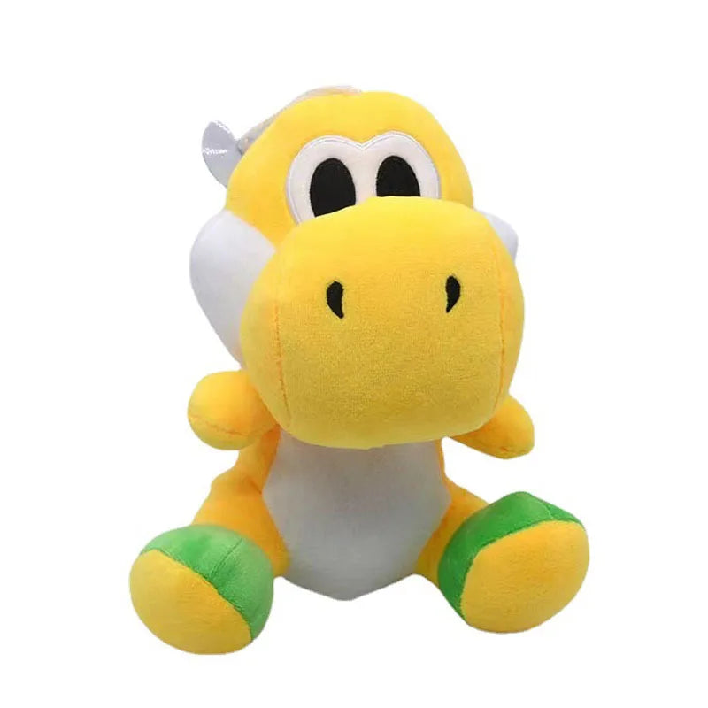 Super Mario Bros Standing Yoshi Dragon Plush Dolls Toy Stuffed Soft Super Mary Yoshi Keychain Pendant Kids Xmas Birthday Gift