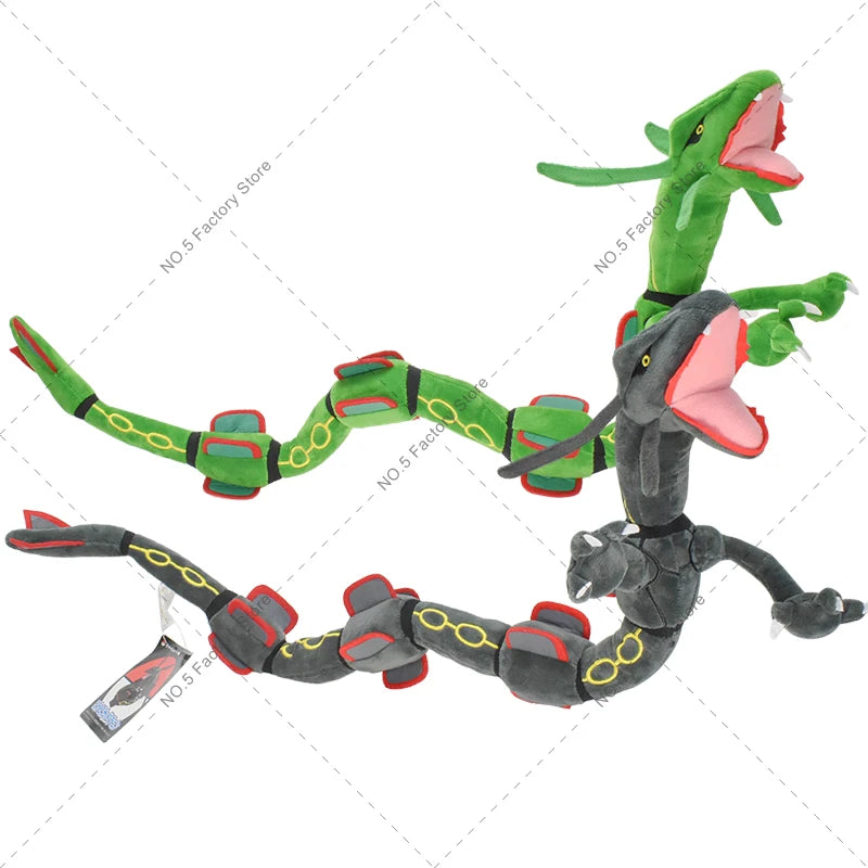 Pokemon Kawaii Shiny Rayquaza Plush Doll - Plushy Mart