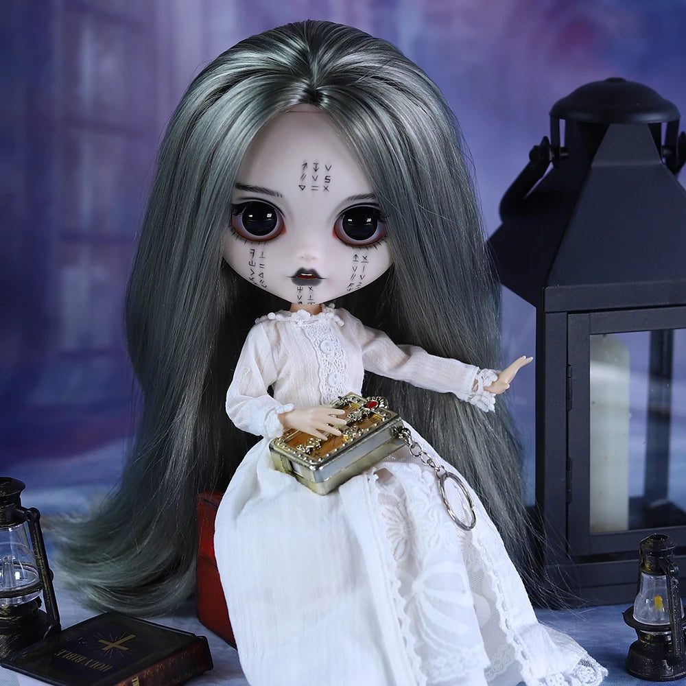 ICY DBS Blyth 1/6 doll hand-painted set ritual shape dark style black eyelids long eyelashes sleepy eyes doll set SD