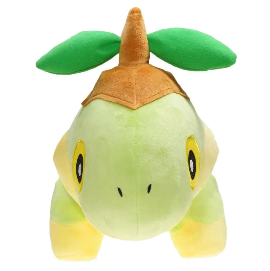 POKEMON 30cm Grass Sprout Turtle Plush Toy Children's Plush Toy Festival Gift Birthday Gift Turtle Plush Toy