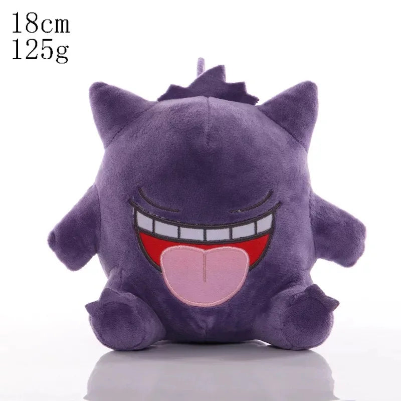 Pokemon Plush Pikachu Squirtle Charmander Bulbasaur Peluche Charizard Gengar Mewtwo Stuffed Doll Kawaii Toys Hobbies Kids Gifts