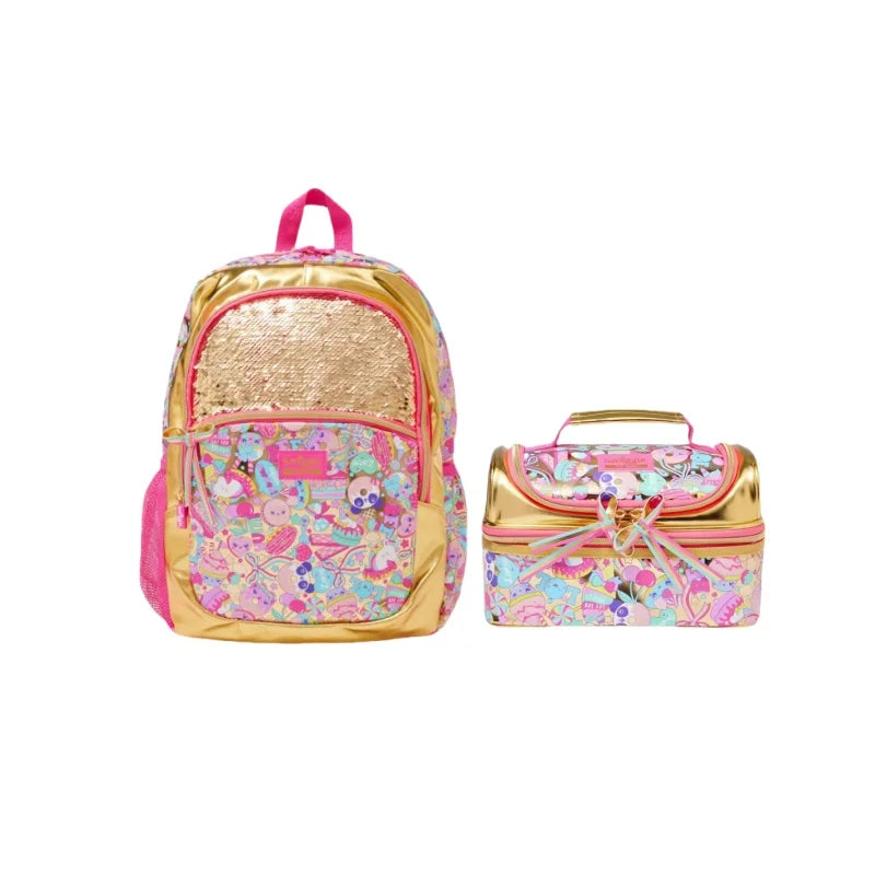 2024 New Genuine Australia Smiggle Children Student School Bag 20th Anniversary  Pen Case Lunch Bag In Stock Girl Birthday Gifts