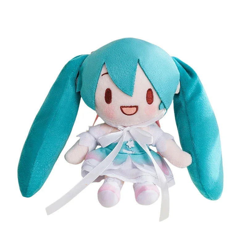 20cm Hatsune Miku Fufu Doll Cartoon Stuffed Anime Cartoon Girl Collect Japanese Style Plushies Cute Plush Toy Gifts Girl Kids