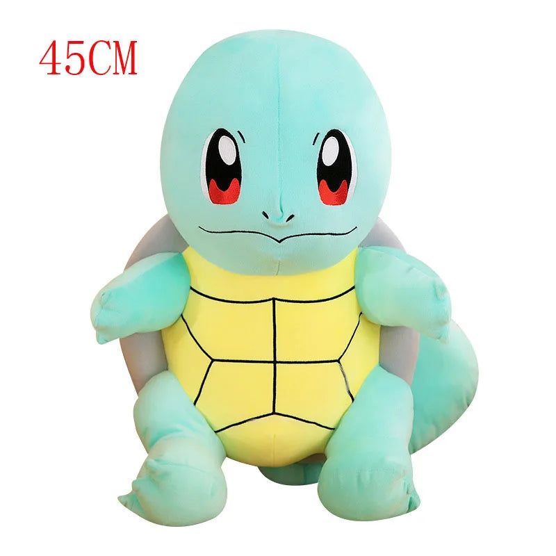 Pokemon Squirtle Big Size Plush Doll Kawaii Pikachu Squirtle Stuffed Toy Cute Tortoise Pillow Sofa Cushion kids Christmas Gift