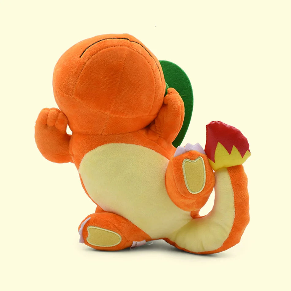 Kawaii Pokemon Sleep Cubone Chikorita Slowpoke Vaporeon Charmander Soft Plush Toys Cute Psyduck Eevee Stuffed Peluche Doll Kids