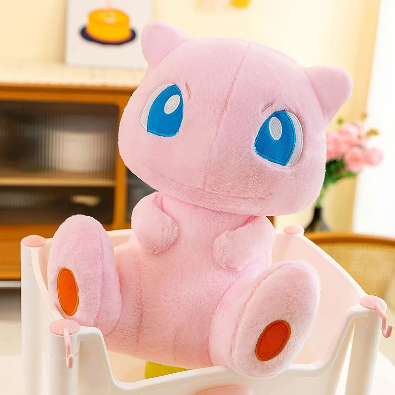 35/45CM Pokemon Mewtwo Plush Big Szie Kawaii Go Dex Mew Plush Doll Soft Stuffed Cartoon Doll Pillow Birthday Gift for Kid