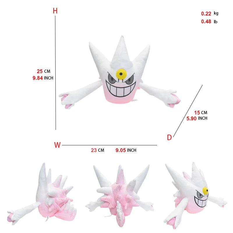 Pokemon Plush toys Soft stuffed Anime dolls Gengar Greninja Zoroark Froakie Mewtwo Blissey Darkrai Venusaur Moltres 20 styles