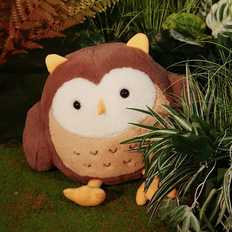 30/40cm Lovely Owl Plushie Cartoon Anime Plush Toy Soft Stuffed Animal Plushie Dolls Boys And Girls Children Birthday Gift