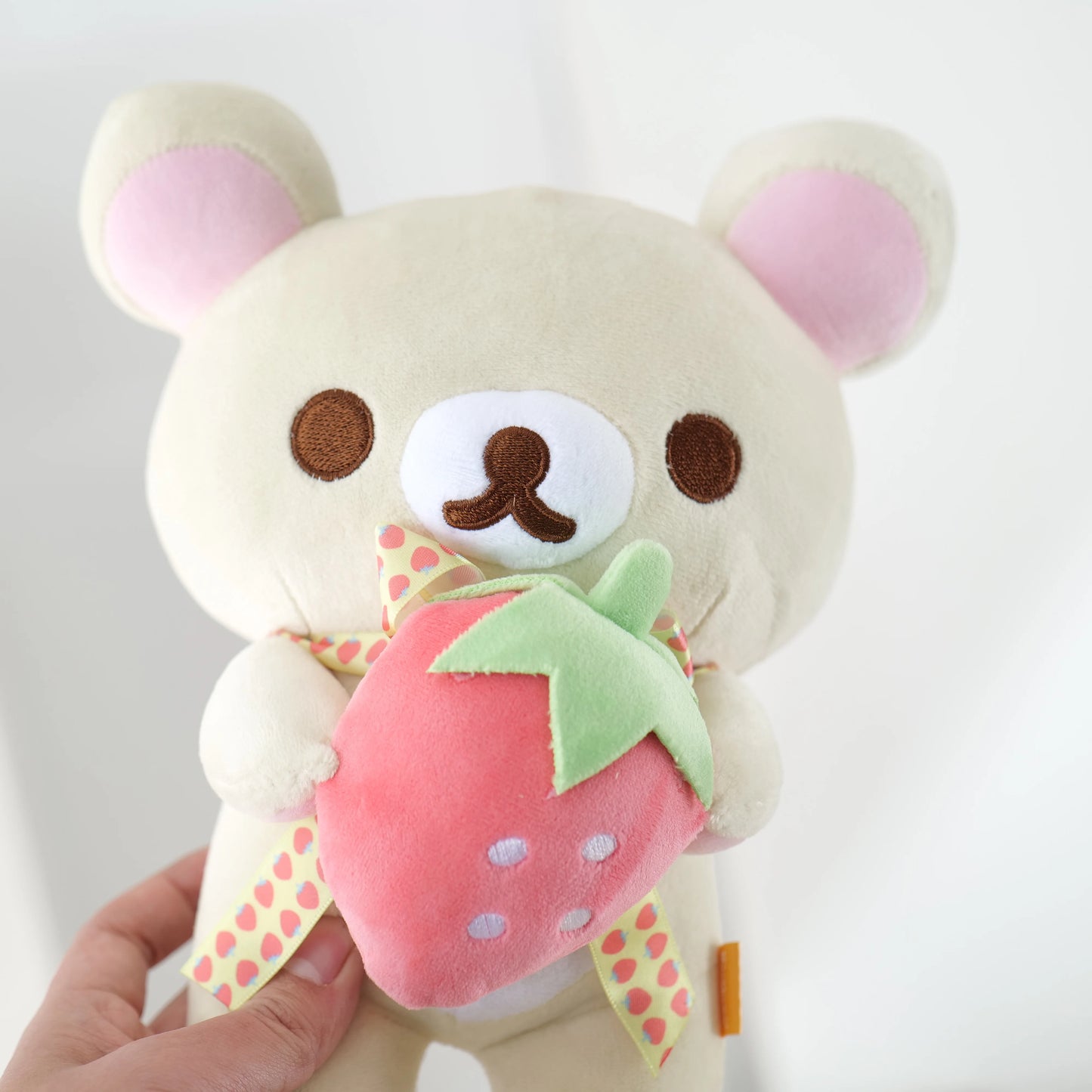 Kawaii Strawberry Rilakkuma Plush Kuma Rilakkuma Plushies Teddy Bear Rilakkuma Stuffed Doll Rilakkuma Toys Xmas Gift For Kids