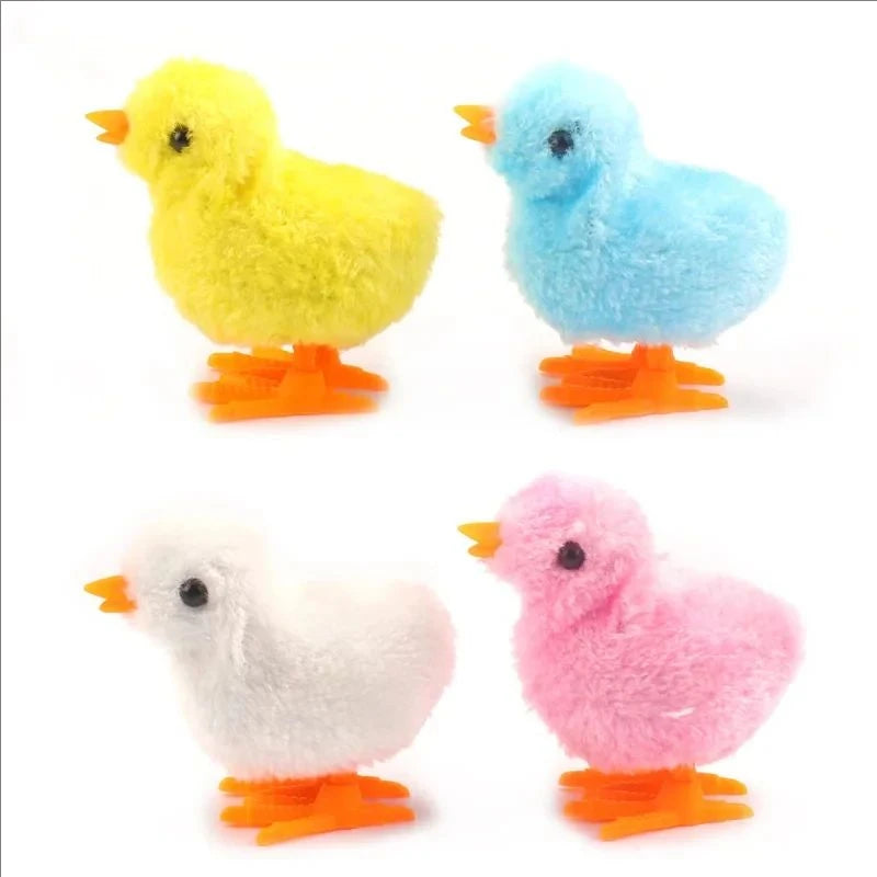 1PC Children's Toy Plush Doll Colorful Chicken Plush Doll Automatic Walking Chicken Doll Children's Gift Teasing Cat Toy