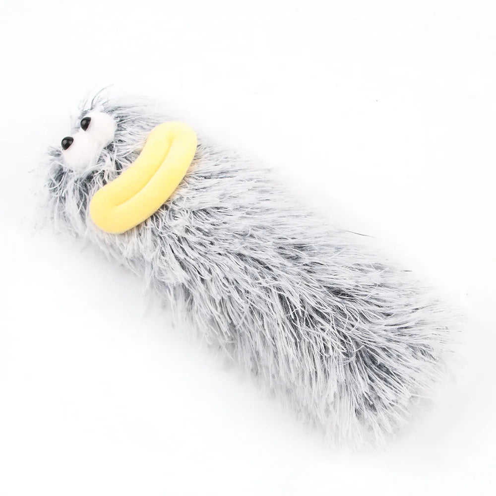 Plush Cat Chew Toy Catnip Self-hi Bite Toys Strip Pillow Teaser Toys for Cats Soft Interactive Cat Plaything Katten Speelgoed