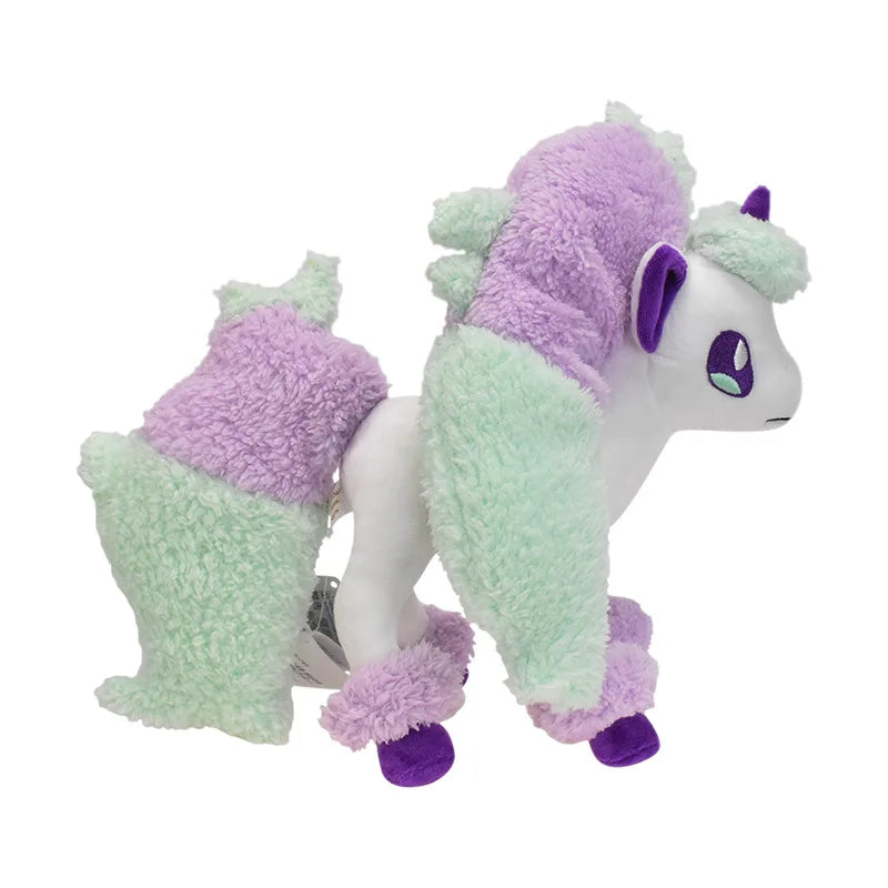 Pokemon Rainbow Little Fire Horse Evolution Edition Galer Little Fire Horse Purple Unicorn Yellow Flame Horse Plush Doll Childre