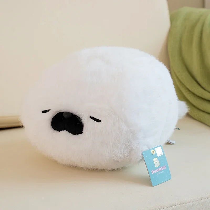 Lovely Sea Lion Seal Plush Toy Stuffed Animal Sea Otter Soft Doll Sleeping Pillow Sofa Cushion Cute Christmas Birthday Gift