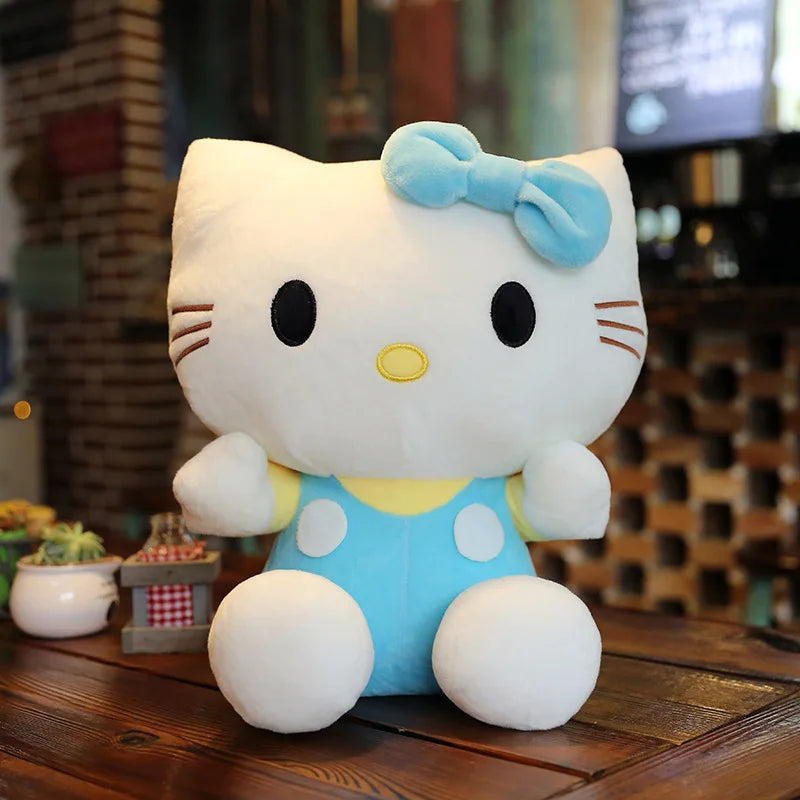 Sanrio Hello Kitty Stuffed Toys Cute Y2k Hello Kitty Plush Toys Pillow Birthday Gifts Plushies Children Dolls For Girl Kids