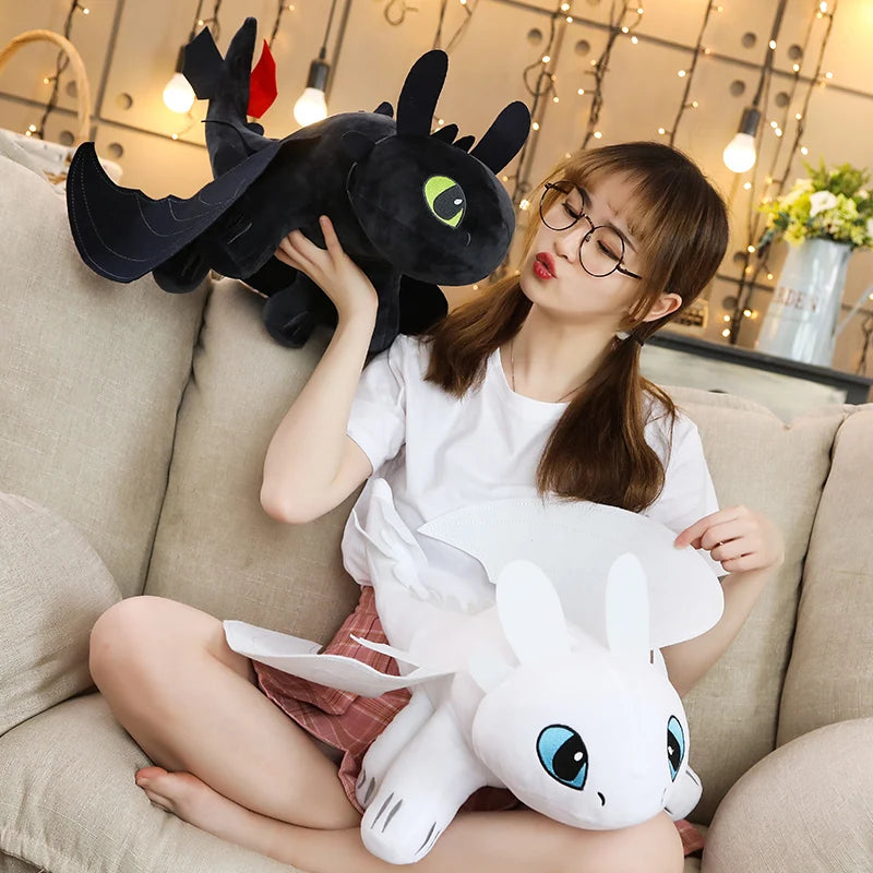 How To Train Your Dragon Toothless Anime Plushie - Plushy Mart