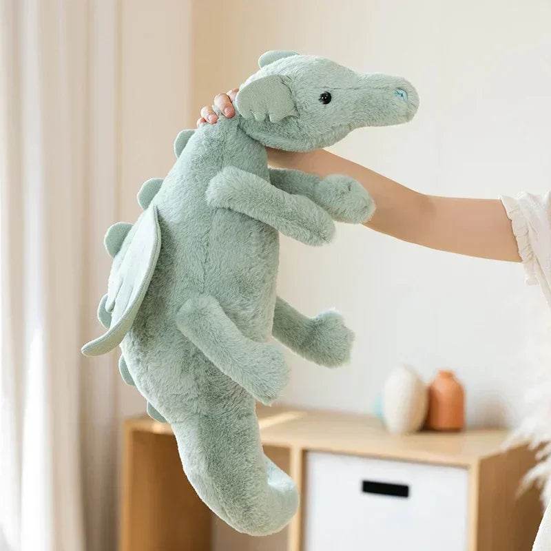 New Dragon Plush Toys Stuffed Dinosaur Flying Wings White Pink Green Blue Dragons PLushies Dolls Birthday Gift for Boy