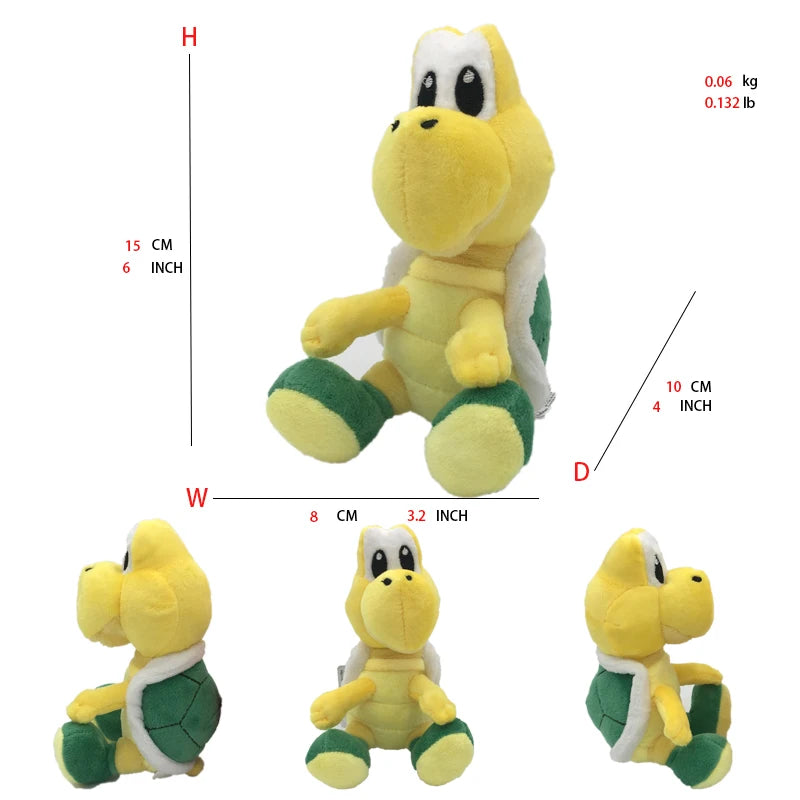 41 Styles Mario Plush Toys Goomba Toad Yoshi Boo Kamek Shy Guy Nabbit Koopa Troopa Ice Flower Anime Stuffed Cartoon Peluche Doll