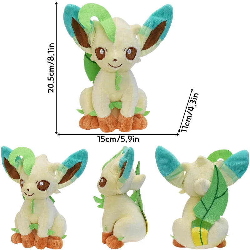 Pokemon Shiny Eevee Sylveon Flareon Vaporeon Espeon Umbreon Leafeon Glaceon Jolteon Plush Toys Cute Stuffed Peluche Dolls