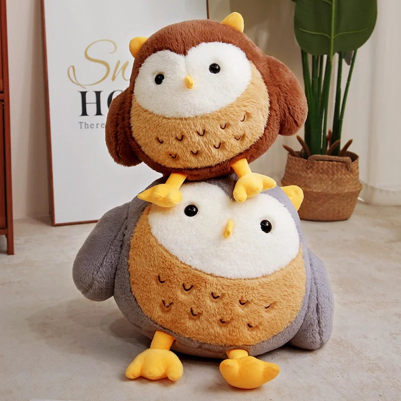 30/40cm Lovely Owl Plushie Cartoon Anime Plush Toy Soft Stuffed Animal Plushie Dolls Boys And Girls Children Birthday Gift