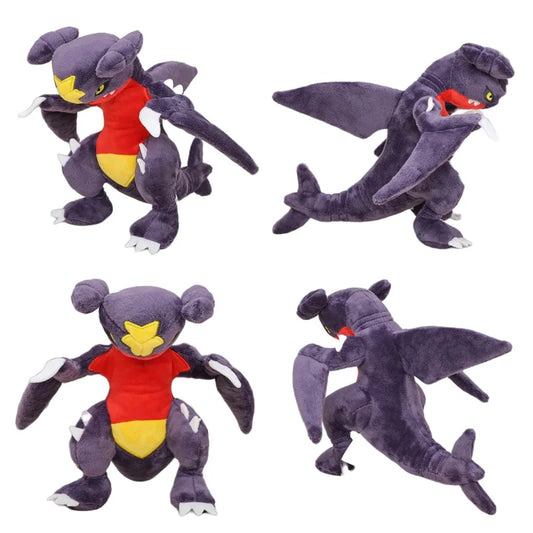 Pokemon Garchomp Plush Gabite Evolution Stuffed Doll Gible Plushies Pikachu Anime Toys Hobbies Kawaii Room Deocr Kid Xmas Gifts