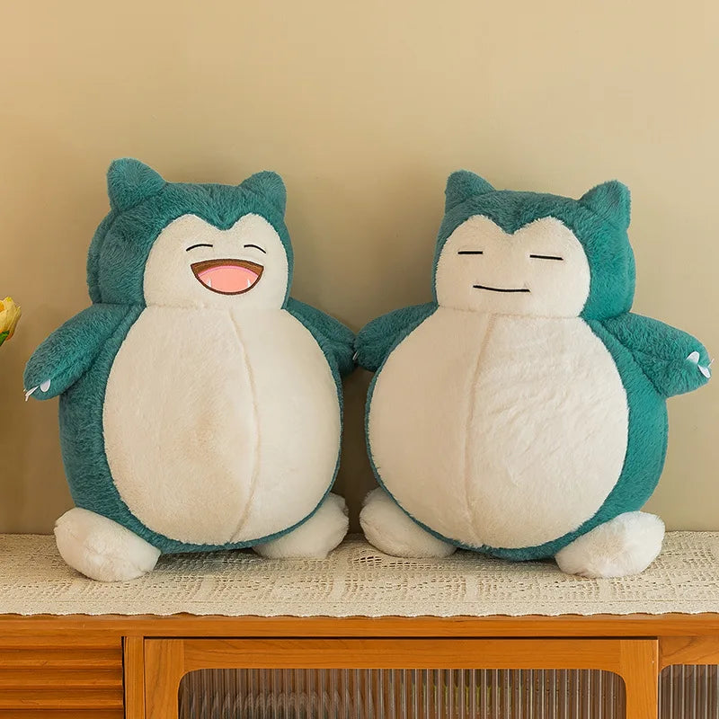 Big Size 60cm Pokemon Cute Snorlax Anime Plush Toys Pokémon Monster Plushies Soft Stuffed Animal Peluche  Gifts