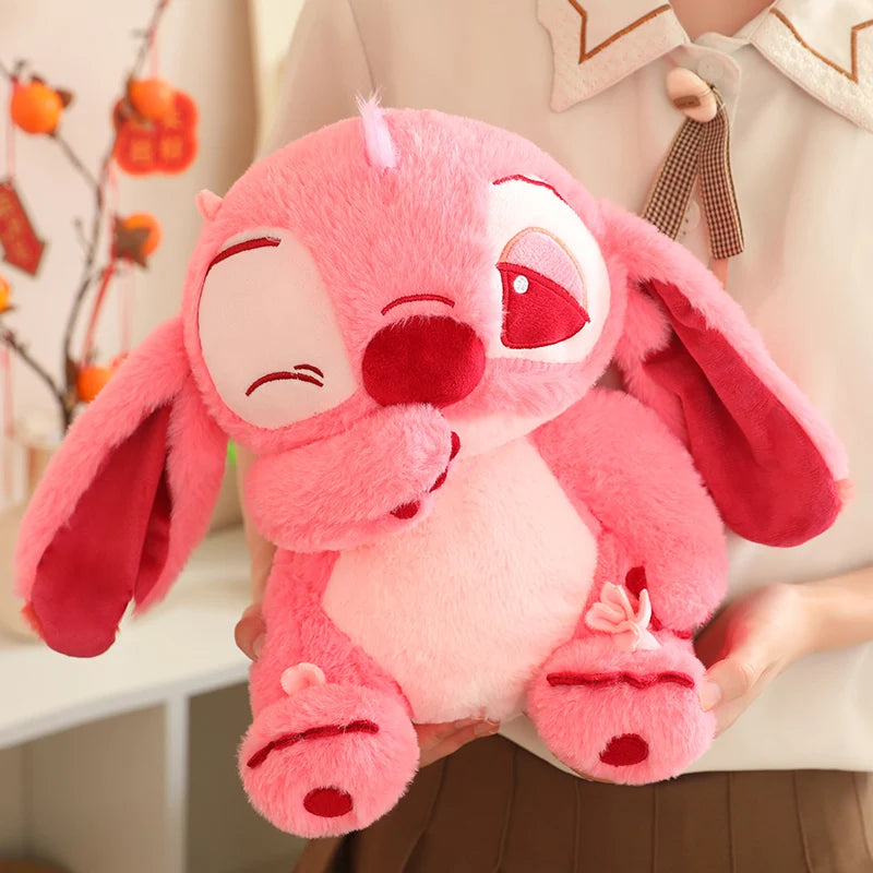 New Disney Sakura Stitch Angel Plush Dolls Anime Toys Lilo & Stitch Stich Plush Stuffed Toys Children Xmas Gifts