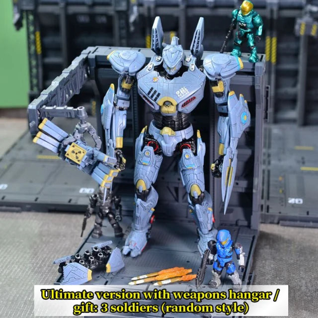 2024 New Hot Pacific Rim Mecha Model Striker Eureka Gipsy Danger Mech Action Figure Movable Joints With Led Light Toy Boys Gifts