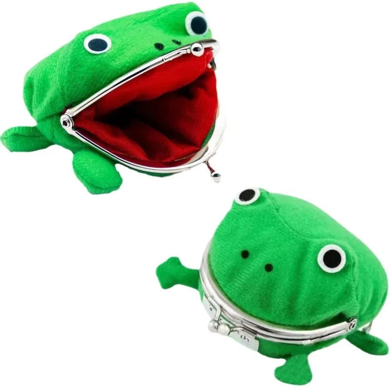 Plush Frog Coin Wallet Anime Ninja Wallet Halloween Role Playing Ninja Theme Party Gift