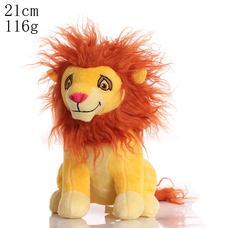 20cm New Interesting Animal Lion Doll Cartoon Lion Plush Doll For Children, Cute Animal Holiday Gifts,