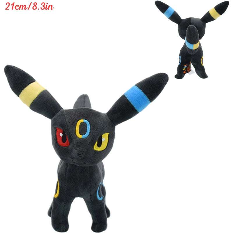 Pokemon Vaporeon Leafeon Eevee Espeon Umbreon Soft Plush Toys Anime Glaceon Jolteon Flareon Stuffed Animals Peluche Dolls Gifts