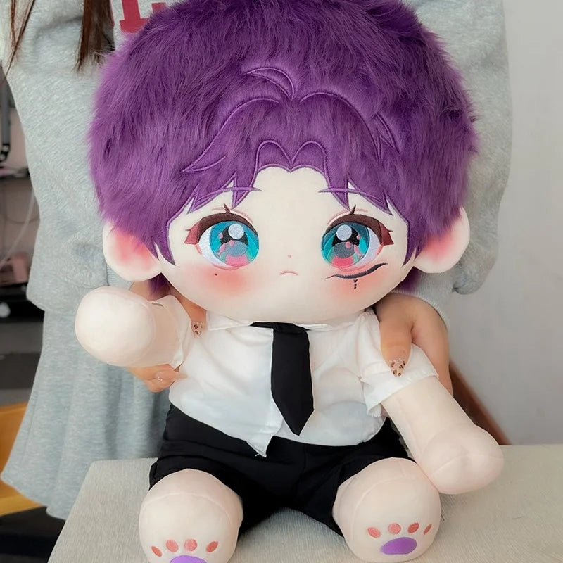 40cm Naked Zayne/Rafayel Plush Cotton Doll Cute Idol Stuffed Super Star Figure Doll Can Change Clothes Gift Love And Deepspace