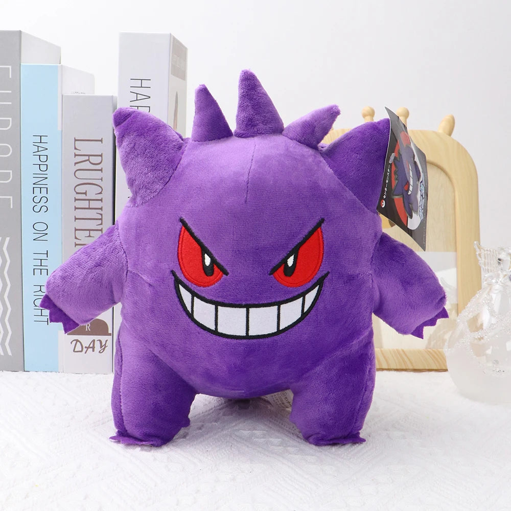 Gengar Plush Doll Soft Anime Stuffed Toy Hot Doll Gift for Kid Birthday Xmas Collection