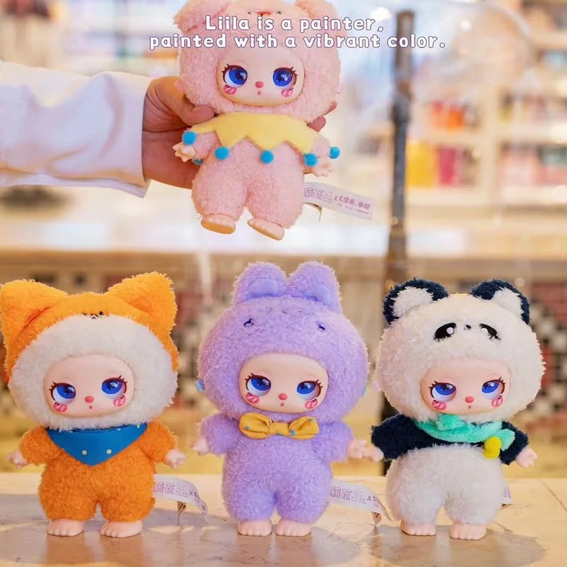 Lilia Lucky Cat Blind Box Toy Accessories Cute Pendant Birthday Gift Bear Rabbit Cat Collection Girl Gift Birthday Presents