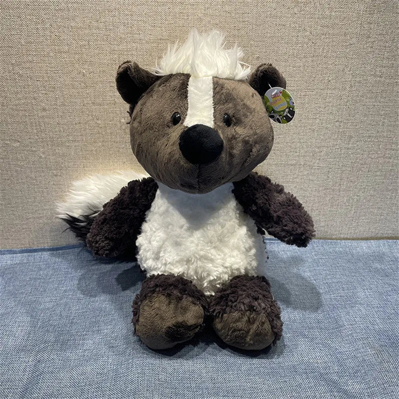 1pc 25/35/45cm Kawaii Fluffy Mellivora capensis Plush Toy Long Tail Honey Badger Festival Doll Children's Elegant Gift