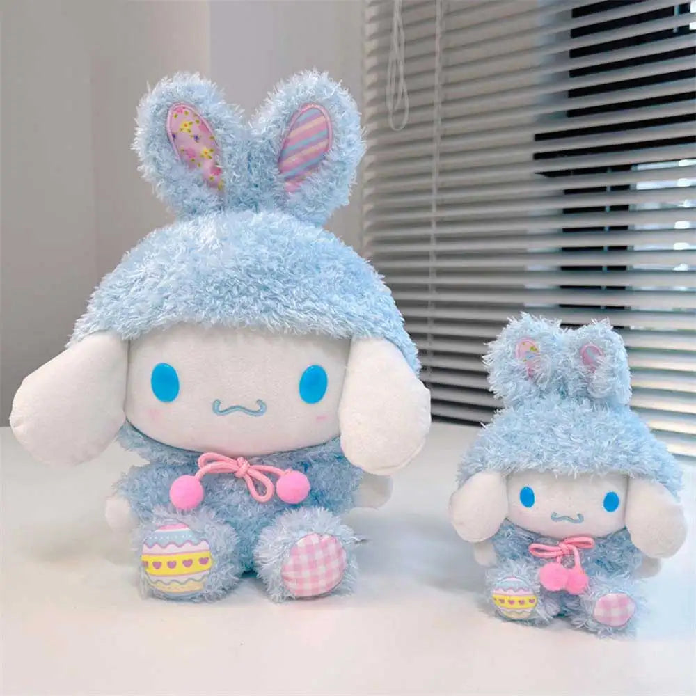 Kawaii 30cm Sanrio Anime Plush Toys Cute Cinnamoroll My Melody Kuromi Hello Kitty Plushie Doll Home Decor Children Gift