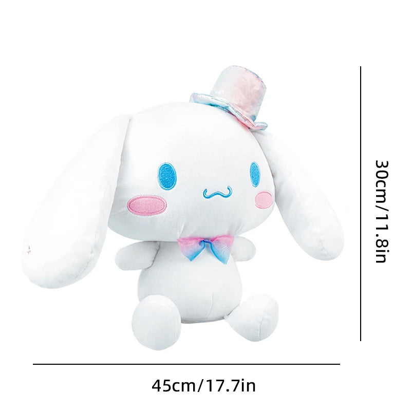 Sanrio Kawaii Colorful Cinnamoroll Cartoon Cute Stuffed Toys Plushier Soft Pillow Birthday Gift Plush Dolls Gift For Girlfriend