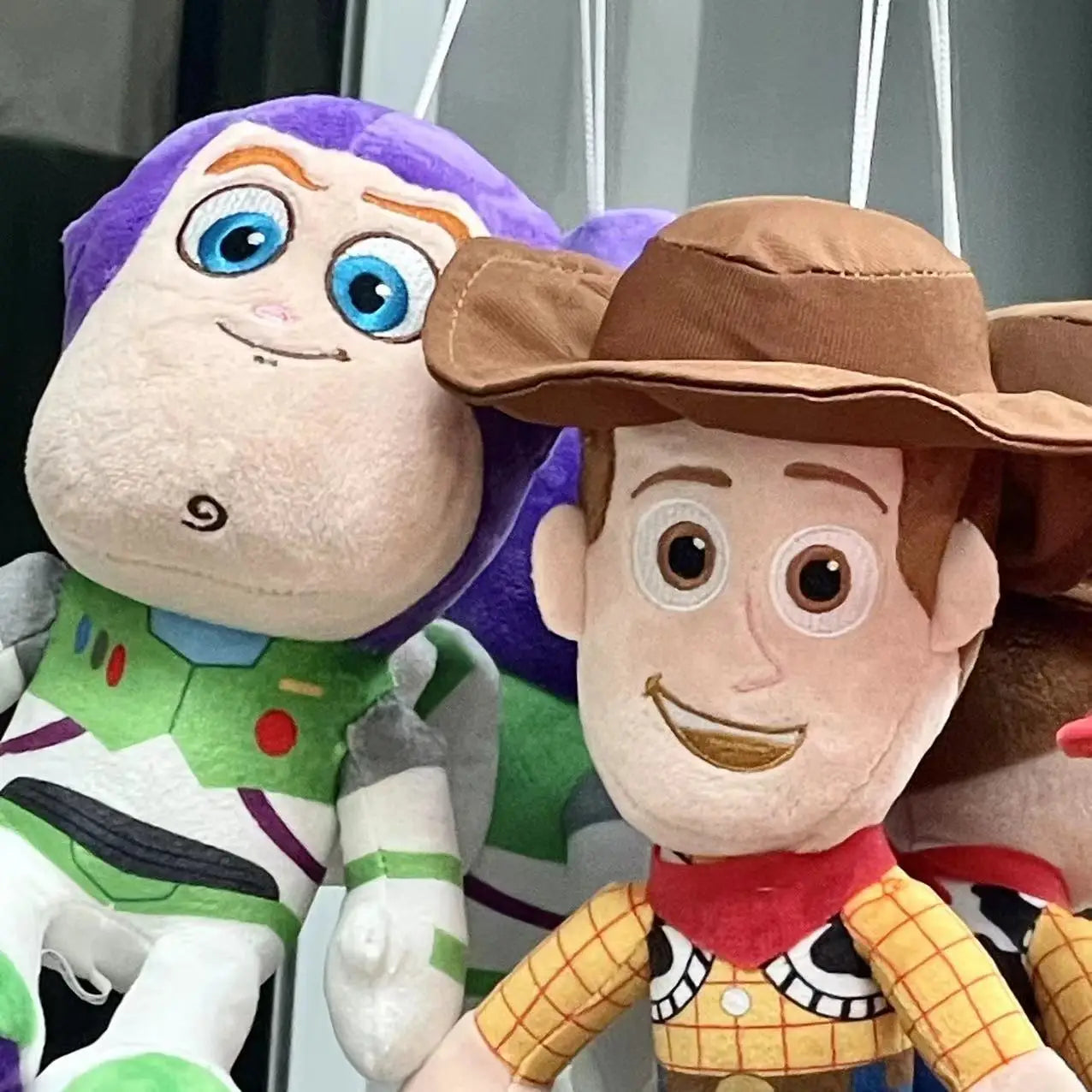 Disney Toy Story Buzz Lightyear Jessie Woody Plush Toy Lovely Stuffed Mickey Stitch Plushies Kawaii Doll Xmas Kid Gifts