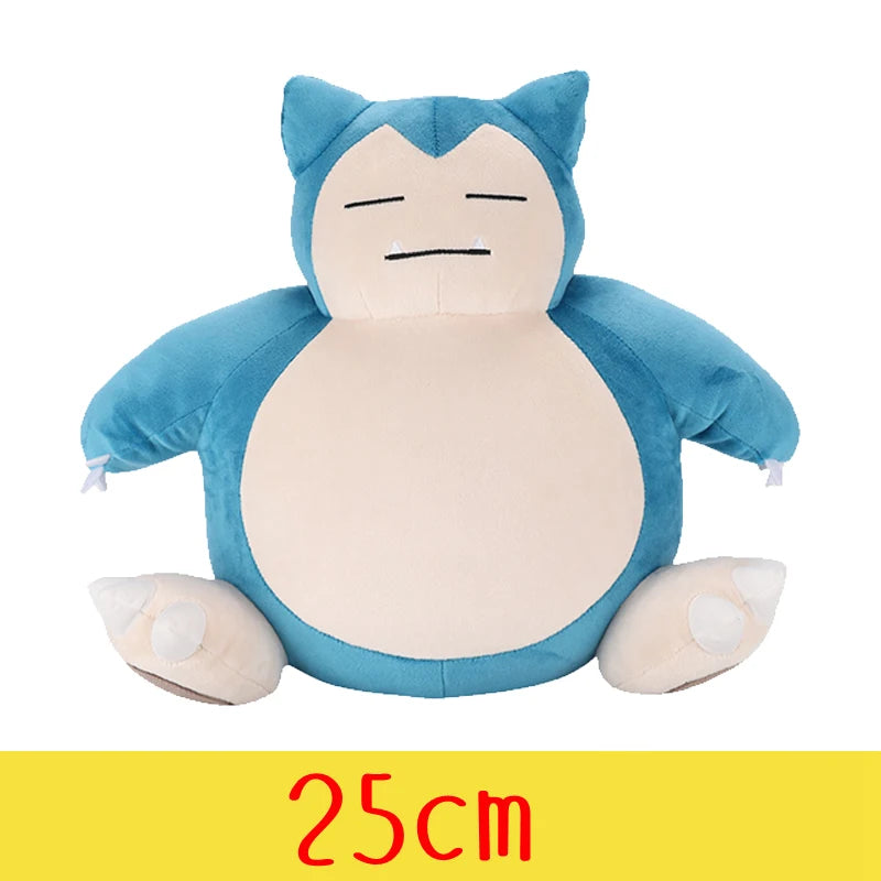 original Pokemon Plush Toys Kawaii Gengar Snorlax Eevee Lapras Charizard Stuffed Doll Room Decoration Peluche Gifts