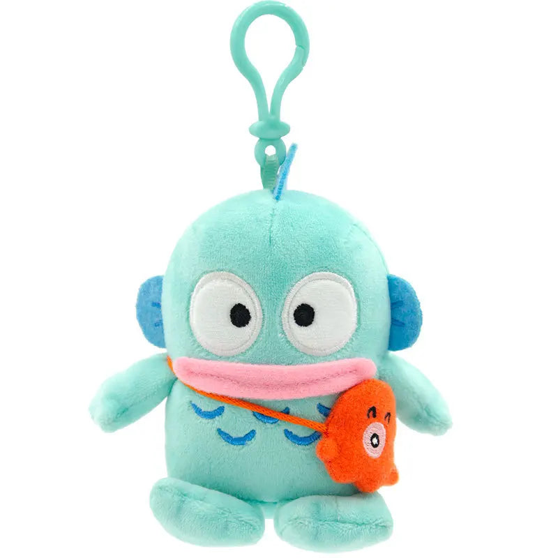 Genuine Sanrio Hangyodon Pendant Plush Toys Small Charms Sayuri Super Soft Model Doll Stuffed Toys Girls Boys Birthday Gifts