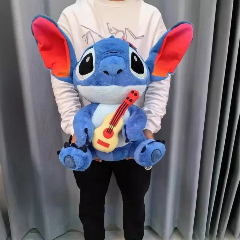 30/40/50cm Original Plush Stitch Movie Cartoon Model Doll Children Action Figures Stuffed Toys Deco Home Birthday Gifts