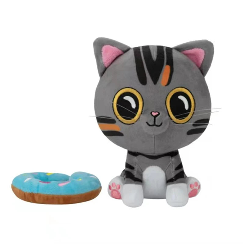 New Arrive Cute Soft 20cm Ralph and Bella Plushie Stuffed Cartoon Cat Plush Home Comfort Pillow Cushion Gift Doll Kids Girls