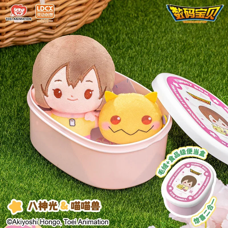 New Genuine Digimon Adventure Anime Figure Digimon Box Agumon Yagami Taichi Kawaii Figure Box Children Toys Birthday Gifts