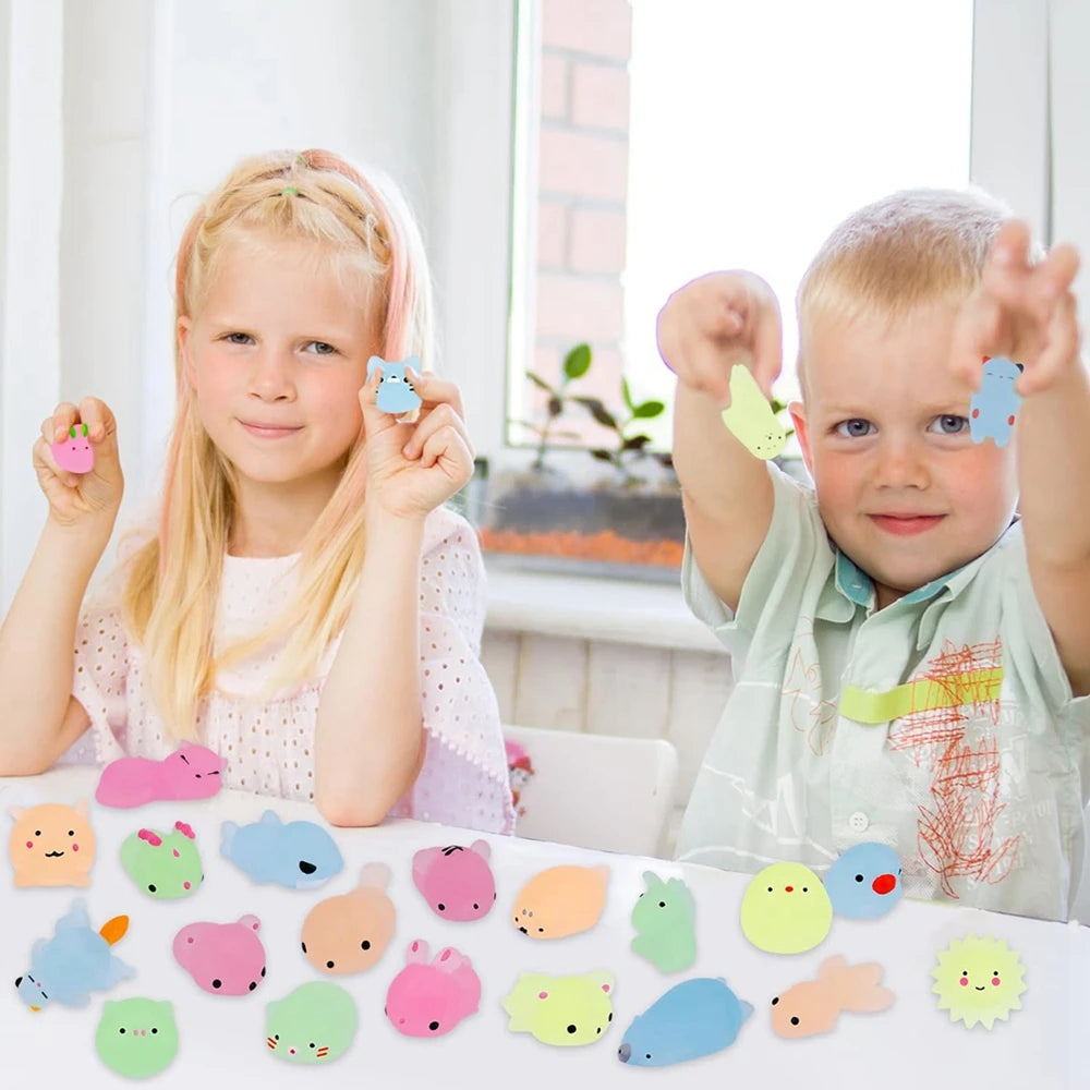 12/36PCS for Kids Kawaii Animals Squishies