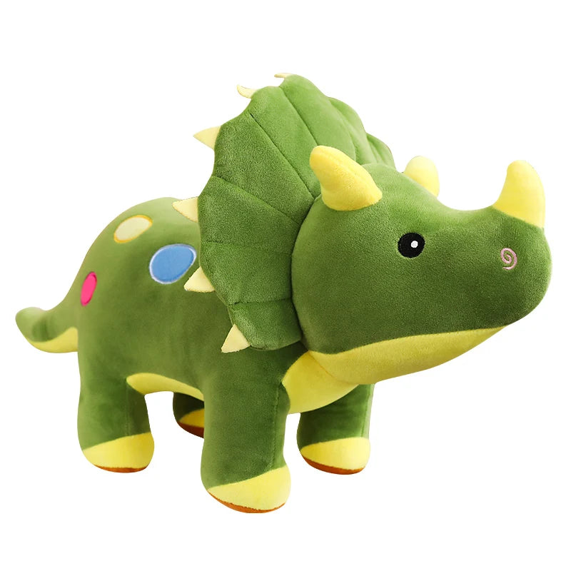 Creative Big Plush Soft Triceratops Stegosaurus Plush Toy Dinosaur Doll Stuffed Toy Kids Dinosaurs Toy Birthday Gifts